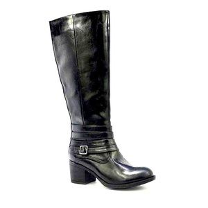 Boutique by Corkys Black Distressed Wide-calf tall boot - Like New!